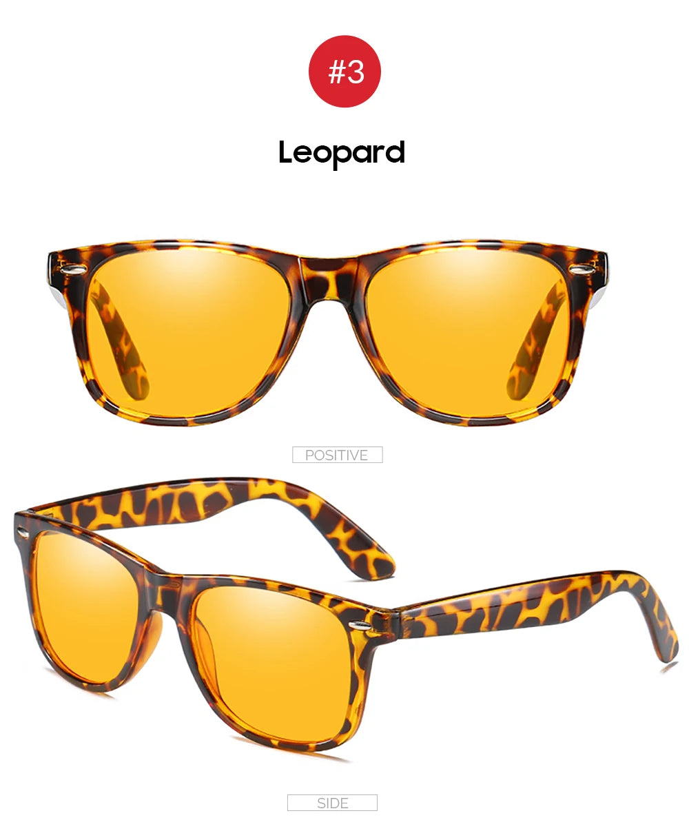 Blue light blocking glasses for men and women, square computer eyewear with orange accents, designed for gaming and eye protection.