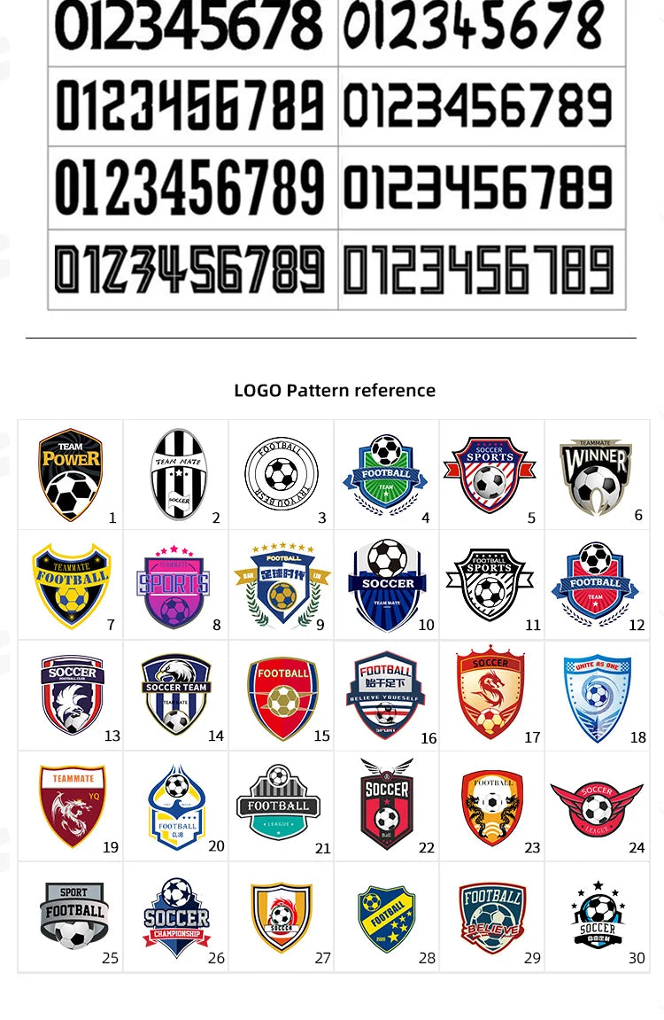 Adult kids customized football jersey and soccer uniform by The Clothing Company Sydney, quick-drying sportswear for team training.
