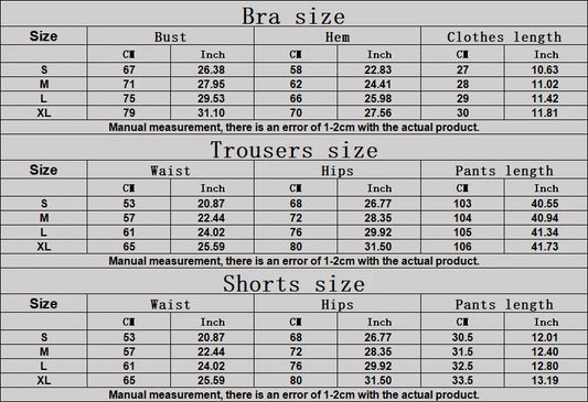 2 Pieces Yoga Set Workout Sets Women Tracksuit Gym Push Up Fitness Running Workout Clothes Sport Bra Leggings Suit Activewear The Clothing Company Sydney