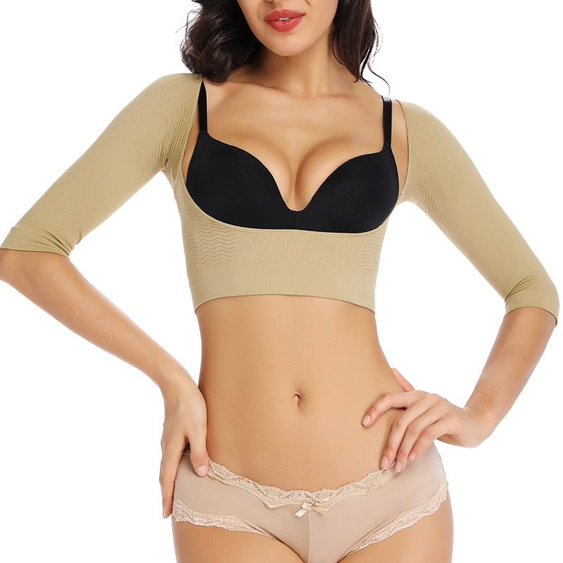 The Clothing Company Sydney arm shaper back support and shoulder corrector shapewear, designed to contour arms and improve posture.
