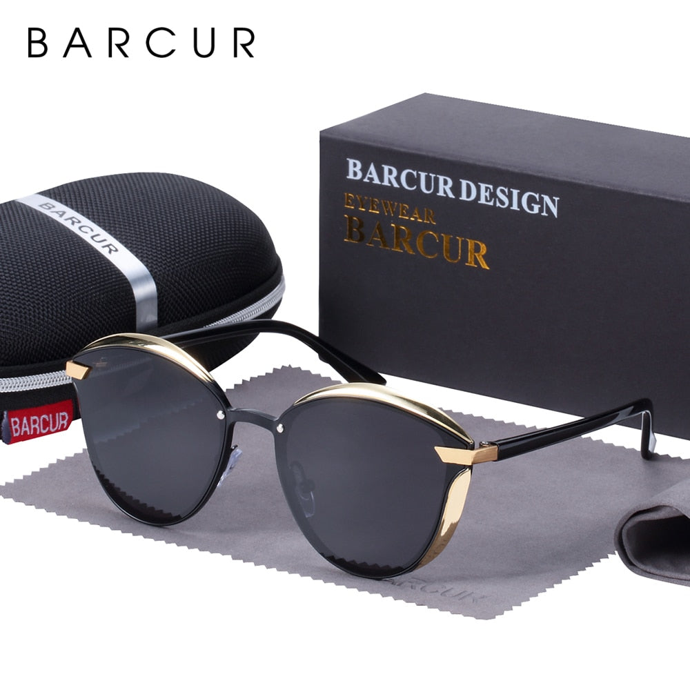 Round polarized women’s sunglasses from The Clothing Company Sydney featuring stylish frames and UV protection.