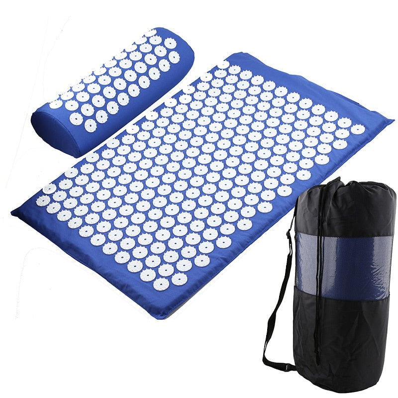 Acupressure Mat Massage Relieve Stress Back Body Pain Spike Cushion Yoga Acupuncture Mat The Clothing Company Sydney