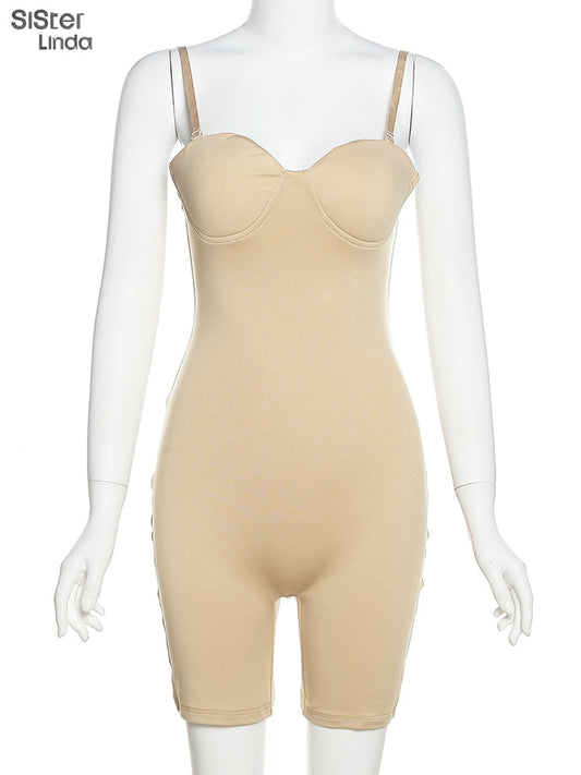 Casual Mesh Bodycon Mini Dress Women Romper Sleeveless Skinny Stretchy Deep V Neck Party Clubwear Trend Outfit The Clothing Company Sydney