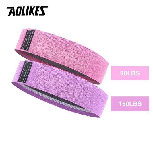 Durable Circle Band Yoga Anti-slip Gym Fitness Rubber Band Exercise Braided Elastic Band Hip Lifting Resistance Band The Clothing Company Sydney