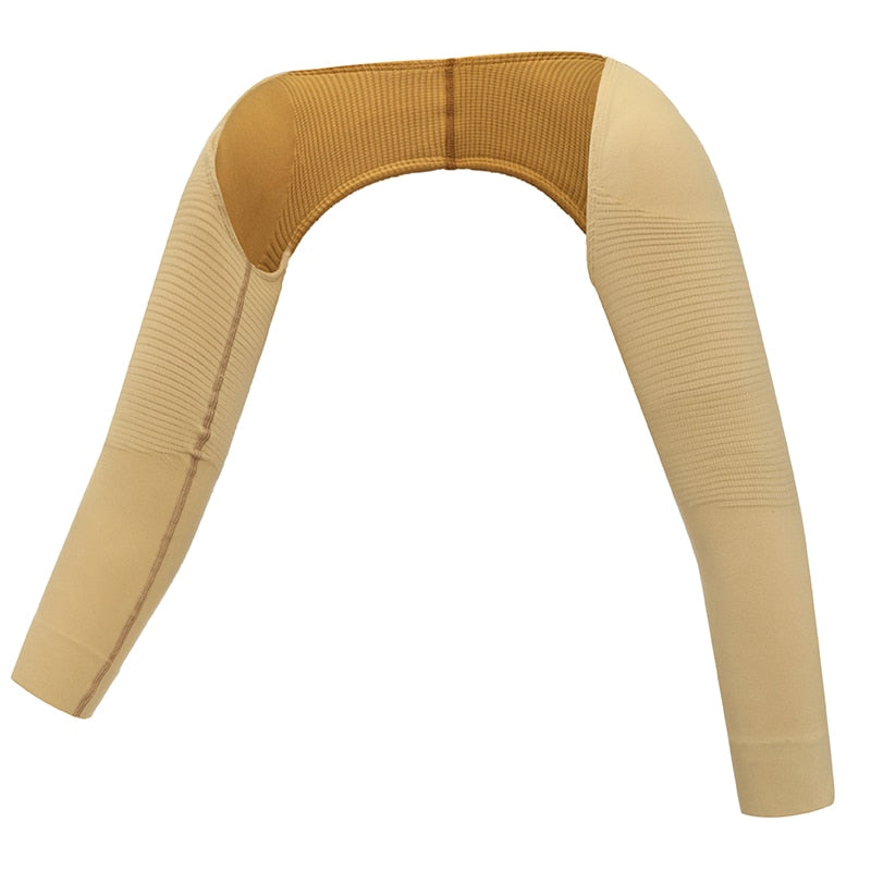 The Clothing Company Sydney arm shaper and back support shapewear with shoulder corrector, designed to improve posture and smooth contours.