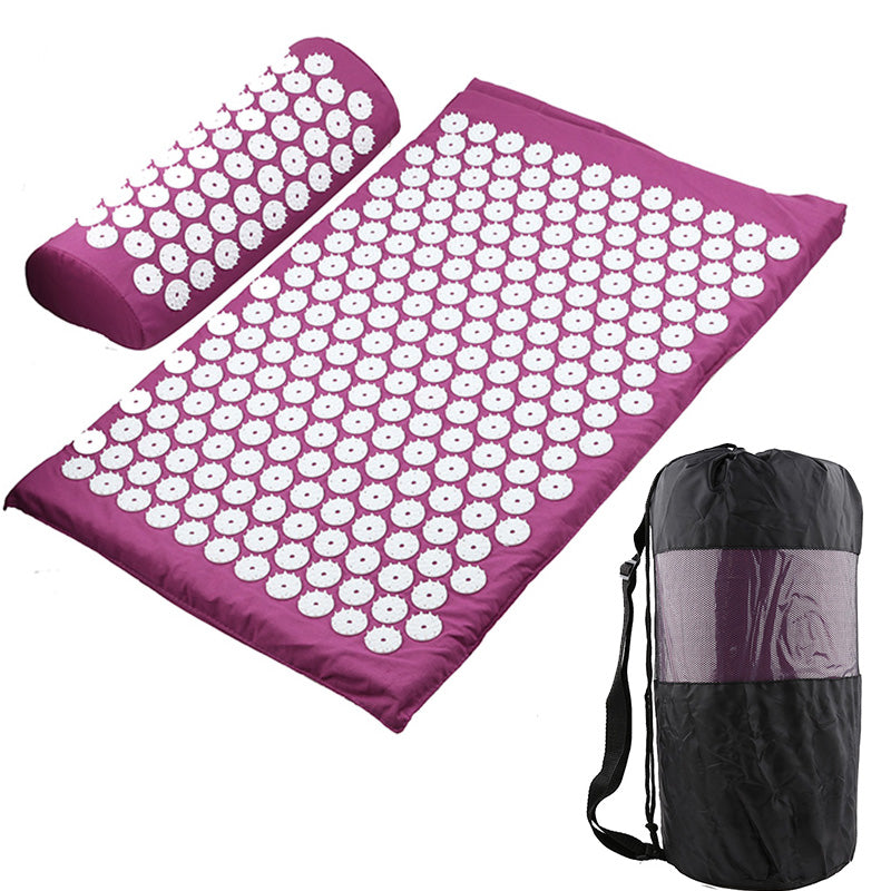 Acupressure Mat Massage Relieve Stress Back Body Pain Spike Cushion Yoga Acupuncture Mat The Clothing Company Sydney