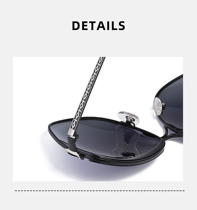 Polarized ladies round sunglasses with gradient lenses and square design, luxury eyewear by The Clothing Company Sydney.