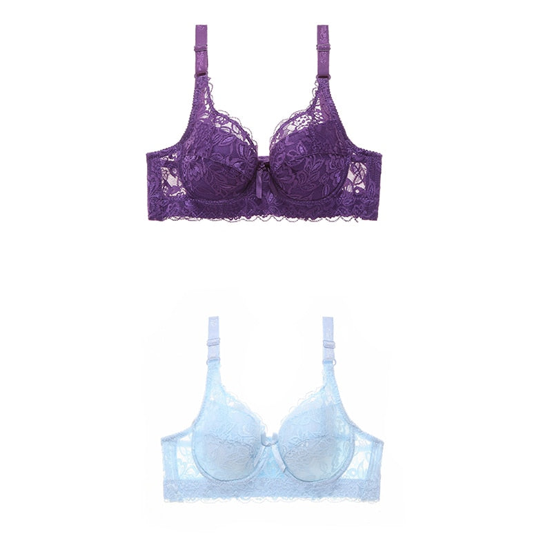 Plus size lace push-up bra from The Clothing Company Sydney featuring a backless bralette style, ideal for stylish lingerie wear.