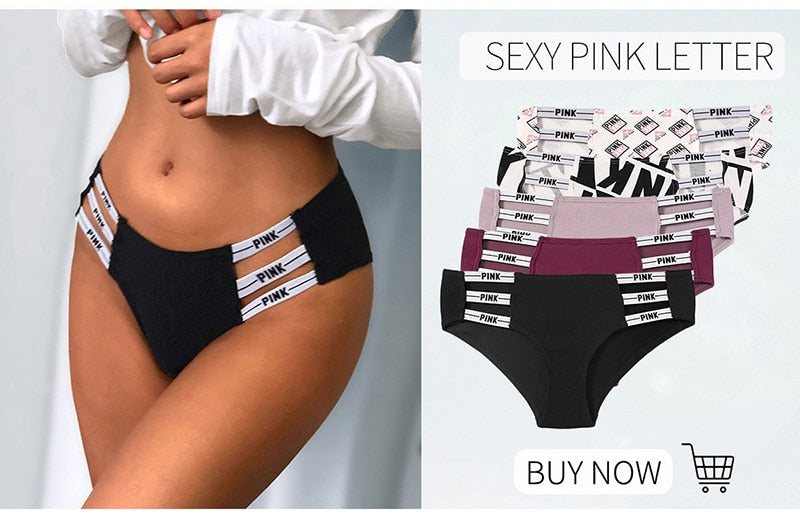 Thong Women Underwear Briefs Seamless Panties Zebra Flower Low Rise Luxury Metal Buckle G String Bikini Female Panty The Clothing Company Sydney