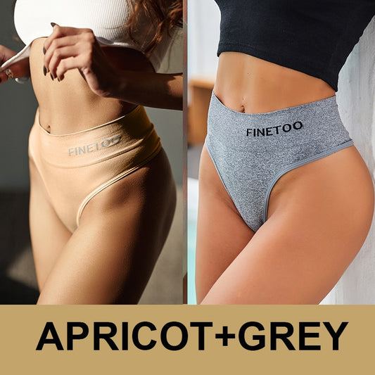 2 Pack Bodyshaper Panties Underwear High Waist Panties Lingerie G-String Underpants Solid Color Pantys Sports Briefs The Clothing Company Sydney