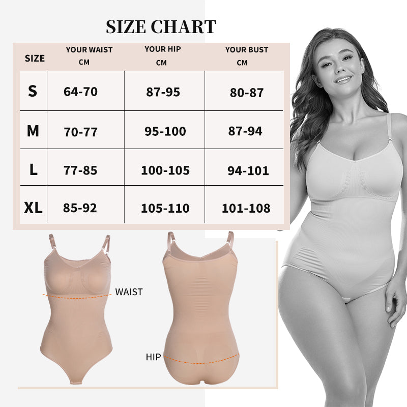 Full body shapewear bodysuit by The Clothing Company Sydney, with waist trainer and tummy control design for women.