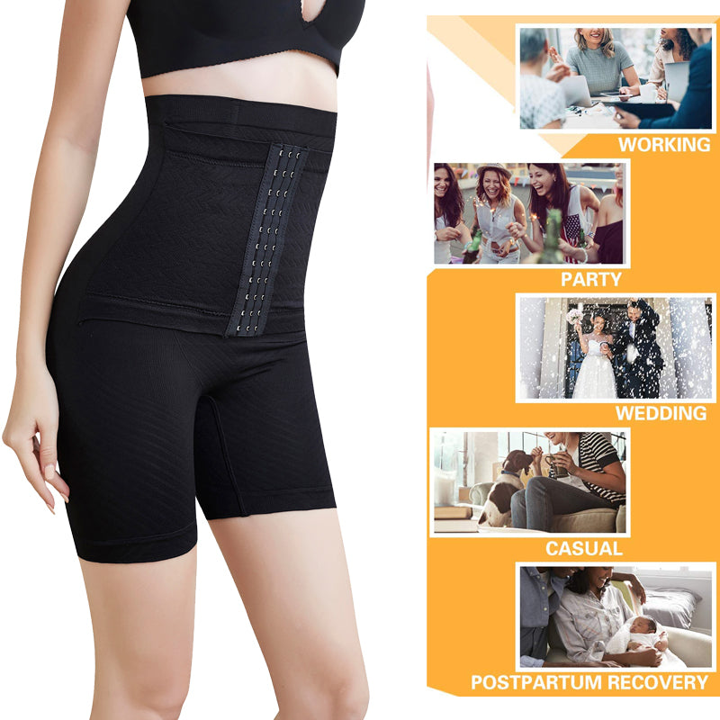 Women's body shaper tummy control panties by The Clothing Company Sydney, high-waisted shapewear with tummy flattening and butt lifting features.