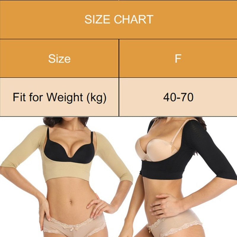 The Clothing Company Sydney arm shaper back support shoulder corrector shapewear with anti-cellulite and humpback prevention features.