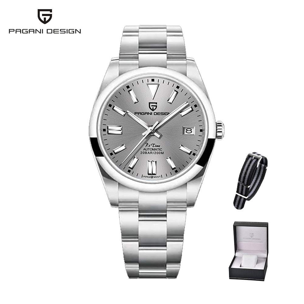 Pagani Design Automatic Men's Watch Stainless Steel Simple Mechanical Wriswatch Japanese Sports Luxury Sapphire Watch The Clothing Company Sydney