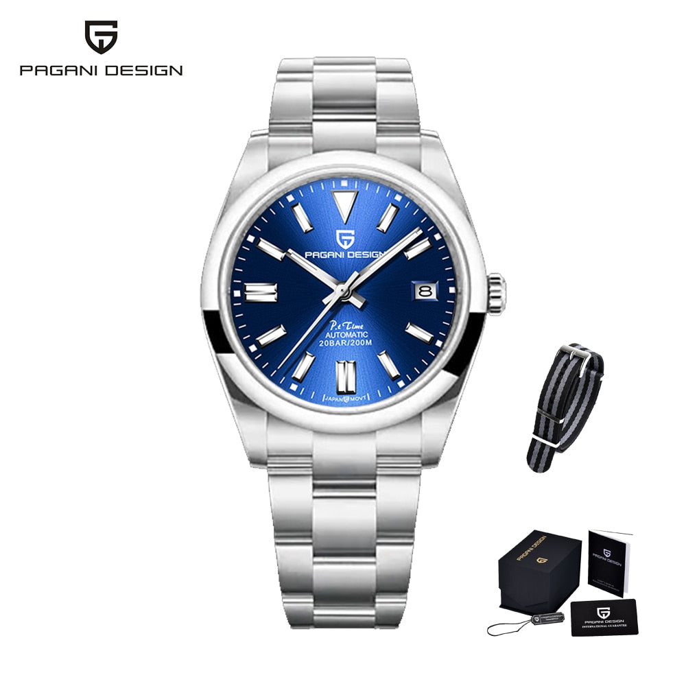 Pagani Design Automatic Men's Watch Stainless Steel Simple Mechanical Wriswatch Japanese Sports Luxury Sapphire Watch The Clothing Company Sydney