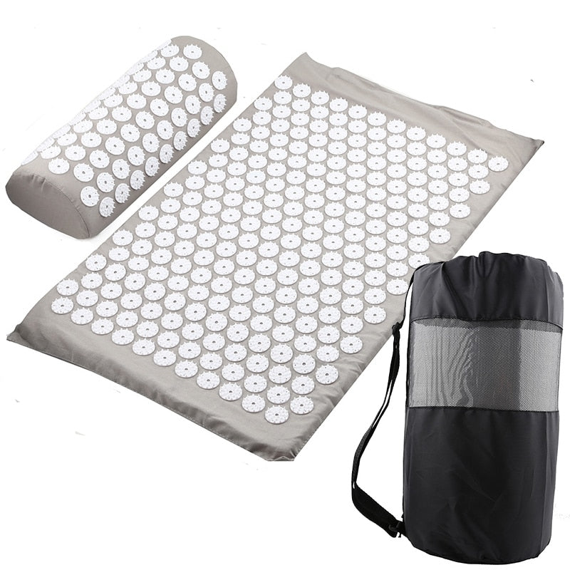 Acupressure Mat Massage Relieve Stress Back Body Pain Spike Cushion Yoga Acupuncture Mat The Clothing Company Sydney