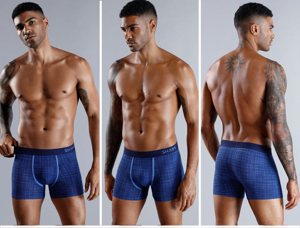 4 Pack Set Men's Boxer Shorts Soft Boxers Panties Underpants Male Cotton Trunks Underwear Boxershorts The Clothing Company Sydney