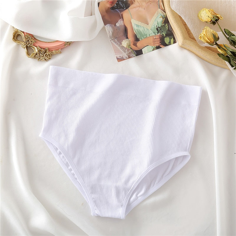 Two seamless women's thong panties from The Clothing Company Sydney, comfortable cotton mix lingerie with a bikini G-string style.