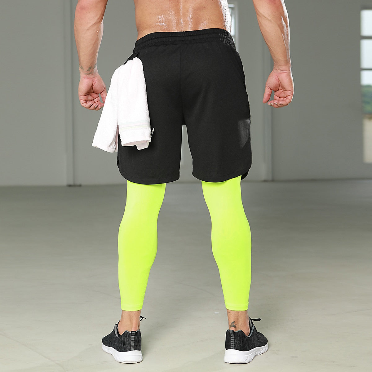 Men's Gym Pants Outdoor Tights Double-Layer Quick Drying Bodybuilding Casual Fitness Running Workout Basketball Sweatpants The Clothing Company Sydney