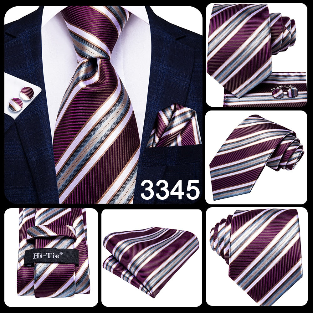Blue silk men's tie by The Clothing Company Sydney, 8.5cm solid necktie for formal, wedding, and business attire.