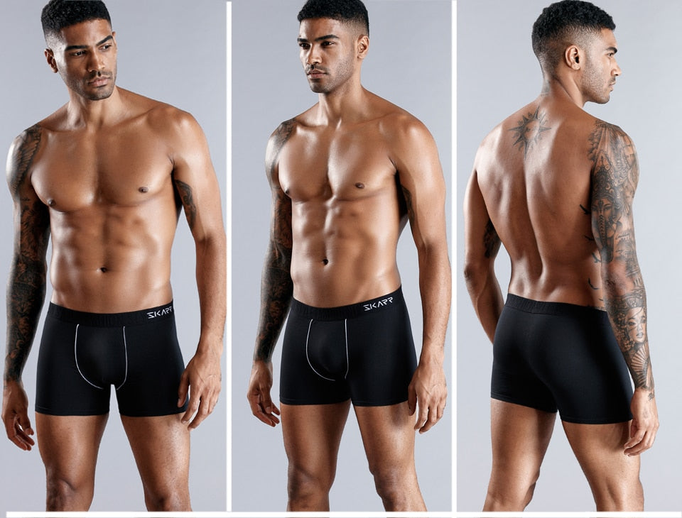 4 Pack Set Men's Boxer Shorts Soft Boxers Panties Underpants Male Cotton Trunks Underwear Boxershorts The Clothing Company Sydney