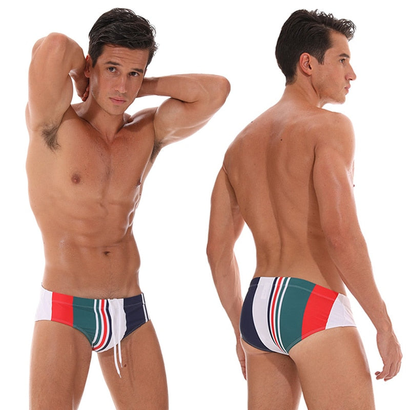 Men Swimwear Low Sexy Boxers Men's Swim Brief Sportive Beachwear Shorts Sunga Man Swimsuit Brief The Clothing Company Sydney