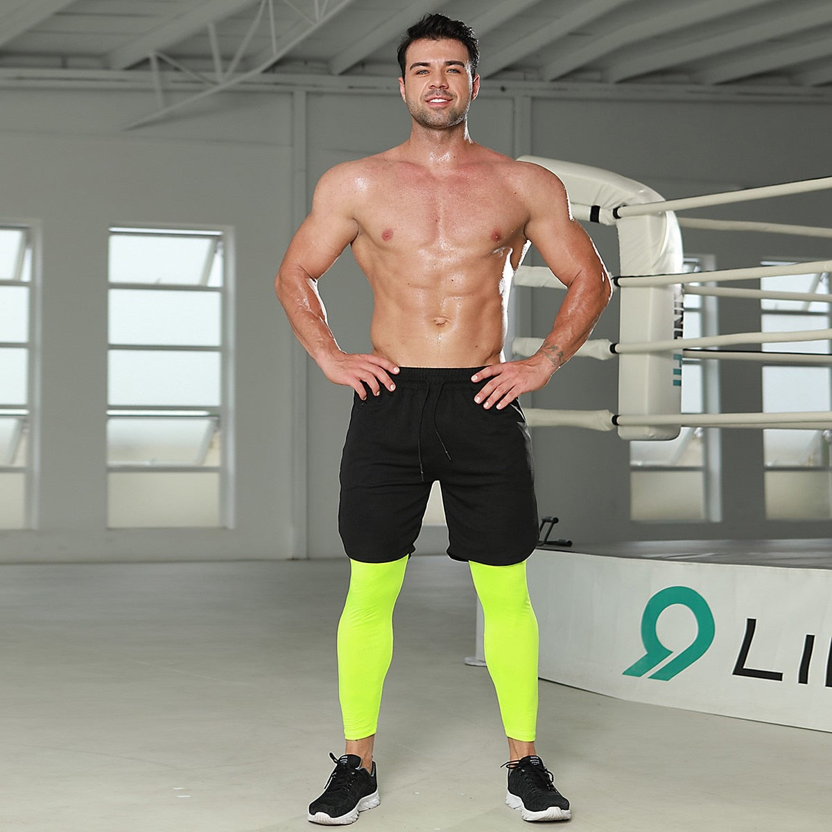 Men's Gym Pants Outdoor Tights Double-Layer Quick Drying Bodybuilding Casual Fitness Running Workout Basketball Sweatpants The Clothing Company Sydney
