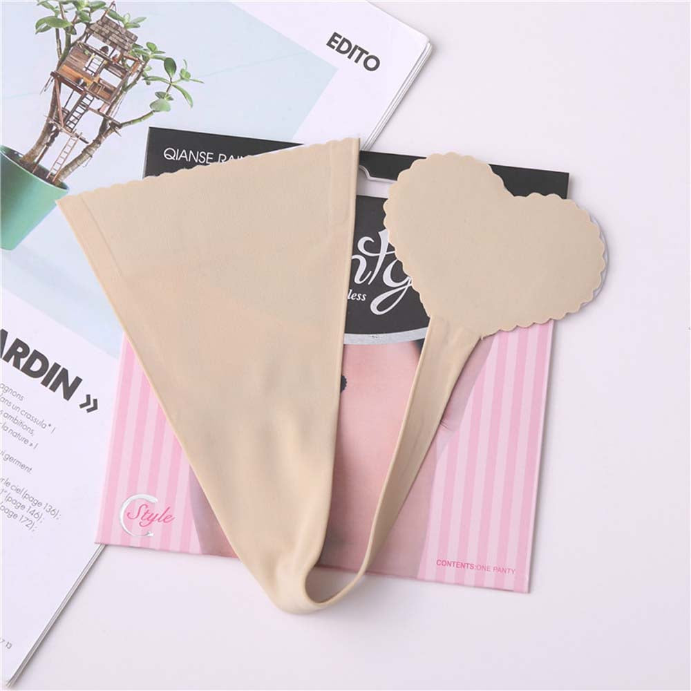 10-pack women's C-style panties from The Clothing Company Sydney, strapless, self-adhesive, invisible thong lingerie for no panty line.