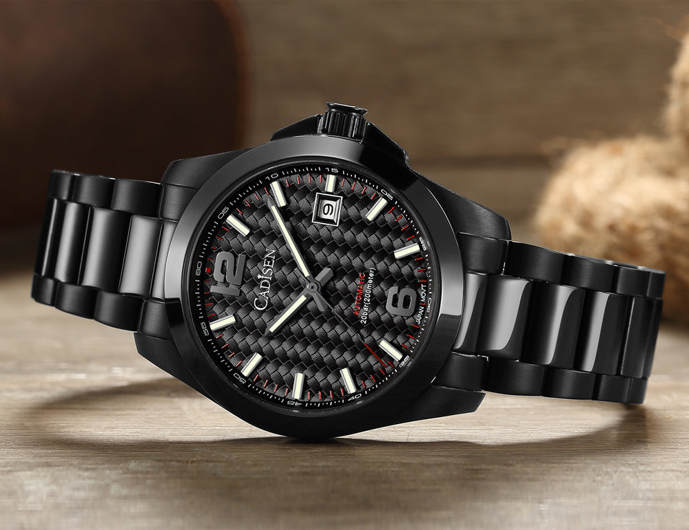 Cadisen New 39mm Men's Automatic Mechanical Watch Classic Retro 200m Waterproof Business Sports MIYOTA 8215 Watches The Clothing Company Sydney