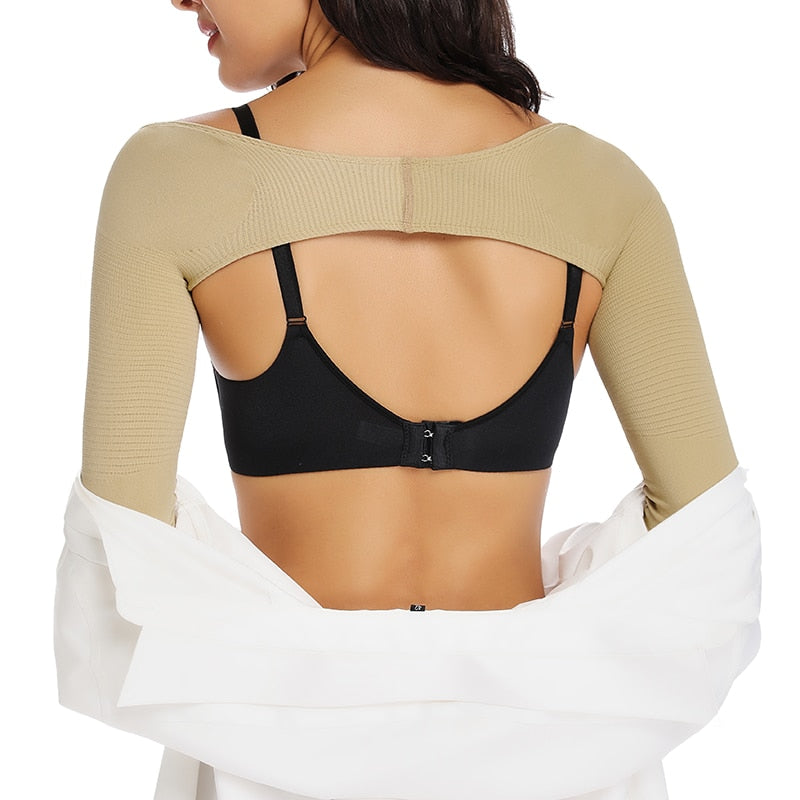 The Clothing Company Sydney arm shaper back support shoulder corrector shapewear with anti-cellulite and posture improvement features.