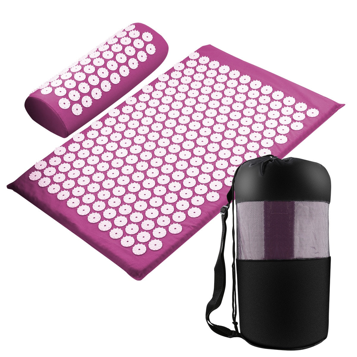 Acupressure Mat Massage Relieve Stress Back Body Pain Spike Cushion Yoga Acupuncture Mat The Clothing Company Sydney