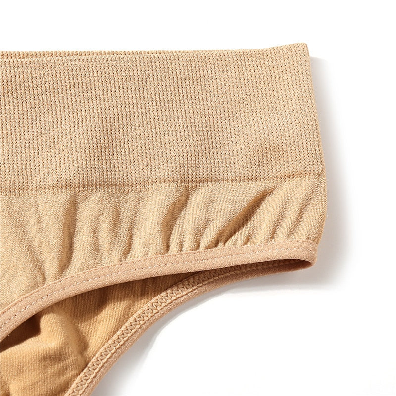 Two-pack high-waist bodyshaper panties from The Clothing Company Sydney, solid color lingerie with G-string and sports brief styles.