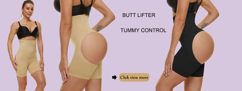 Body shaper tummy control panties for women featuring butt lifting design, plus size shapewear by The Clothing Company Sydney.