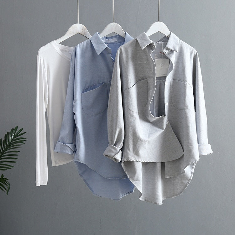 Long sleeve vintage blouse by The Clothing Company Sydney, stylish spring-summer women's top with classic design and lightweight fabric.