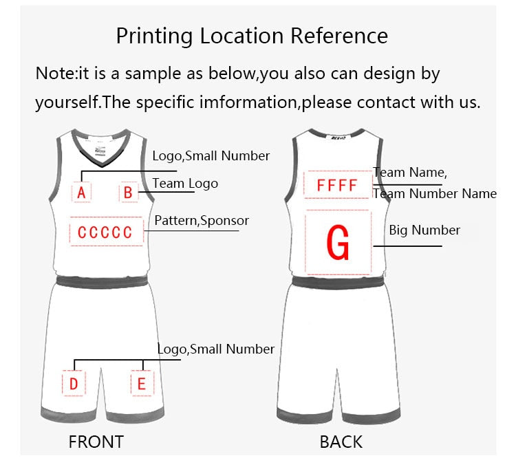 Reversible 2-piece basketball jerseys set for kids and adults, sportswear uniform with team colors and breathable fabric.