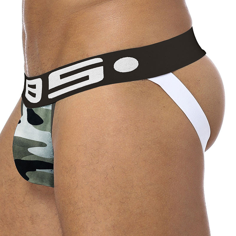 Men's Mesh Jockstrap Underwear G-Strings Thongs Sexy Gay Penis pouch bikini buttocks Hollow thong men underwear The Clothing Company Sydney