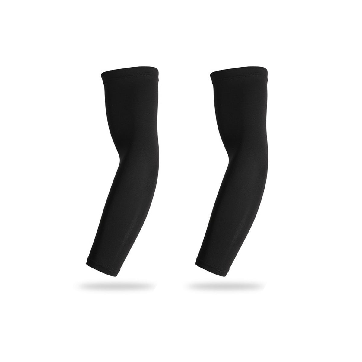 Sports arm compression sleeve by The Clothing Company Sydney, suitable for basketball, cycling, golf, running, and UV protection.