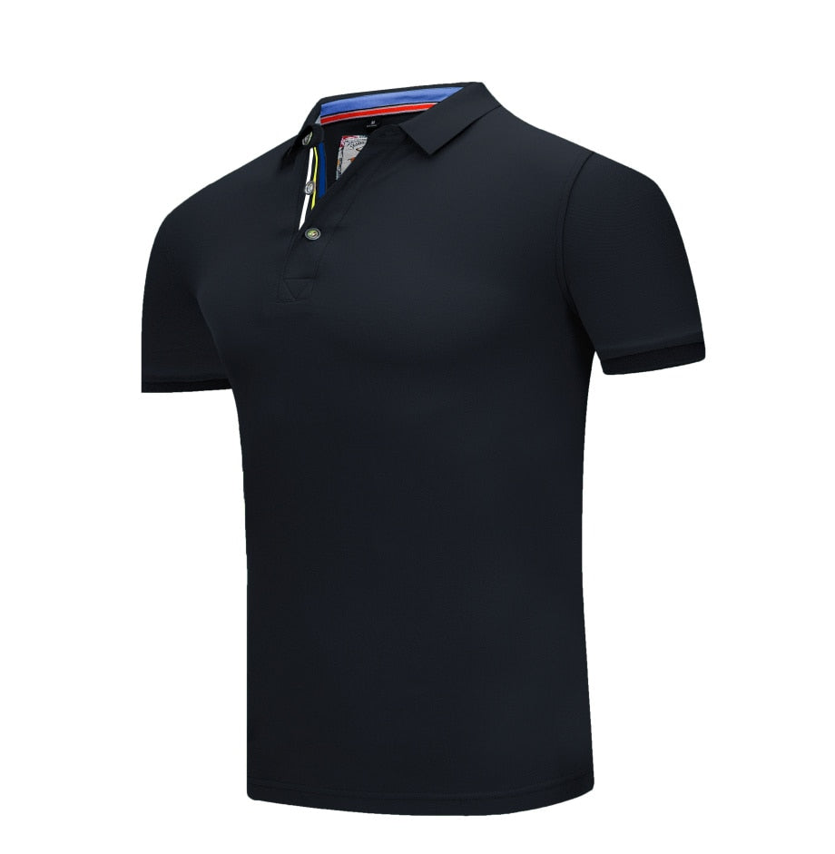 Men and women quick-drying breathable golf polo shirt from The Clothing Company Sydney, ideal for sport and training.
