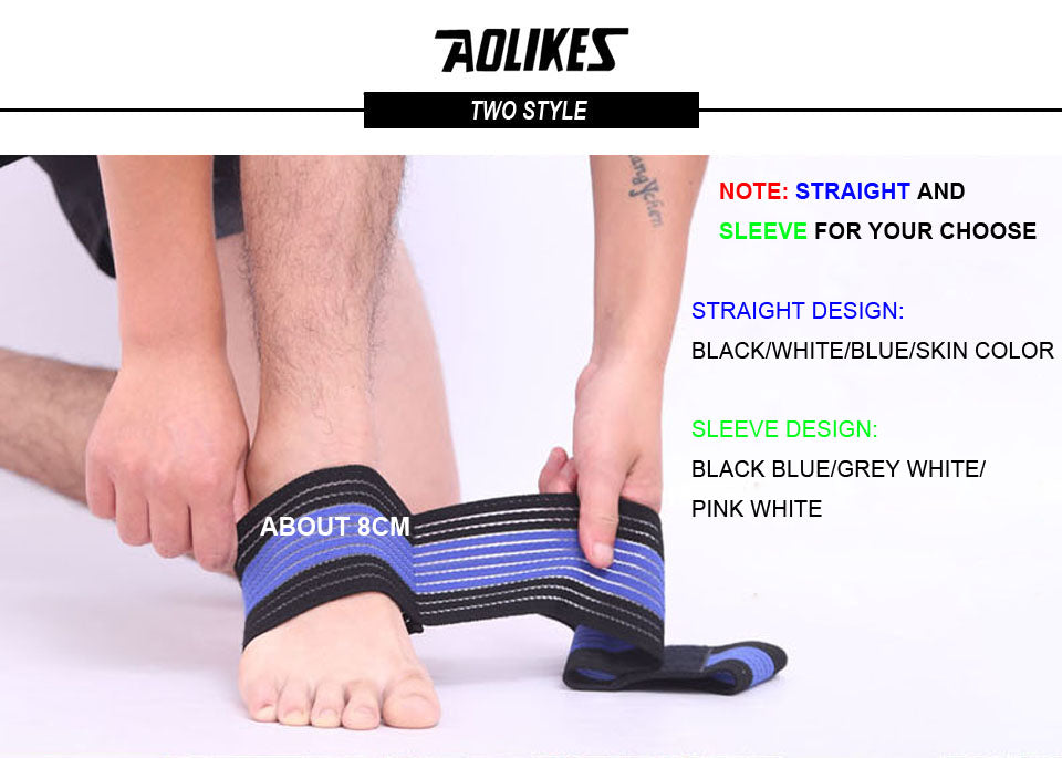 1 Pack Sports Strain Wraps Bandages Elastic Ankle Support Pad Protection Ankle Bandage Guard Gym Protection Strap The Clothing Company Sydney