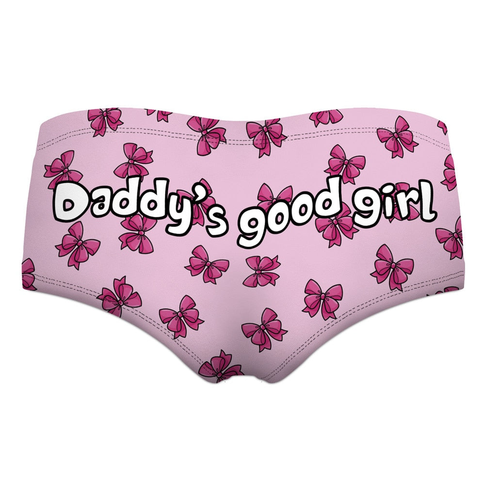 Printed lingerie underwear from The Clothing Company Sydney featuring stylish, comfortable panties with vibrant print design.