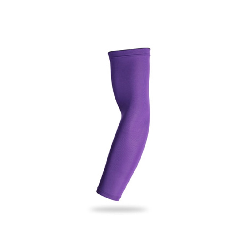 Sports arm compression sleeve from The Clothing Company Sydney, designed for basketball, cycling, golf, and running with UV protection.