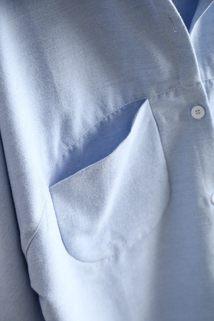 Long sleeve vintage women’s blouse by The Clothing Company Sydney, featuring a stylish spring-summer design with a relaxed fit.