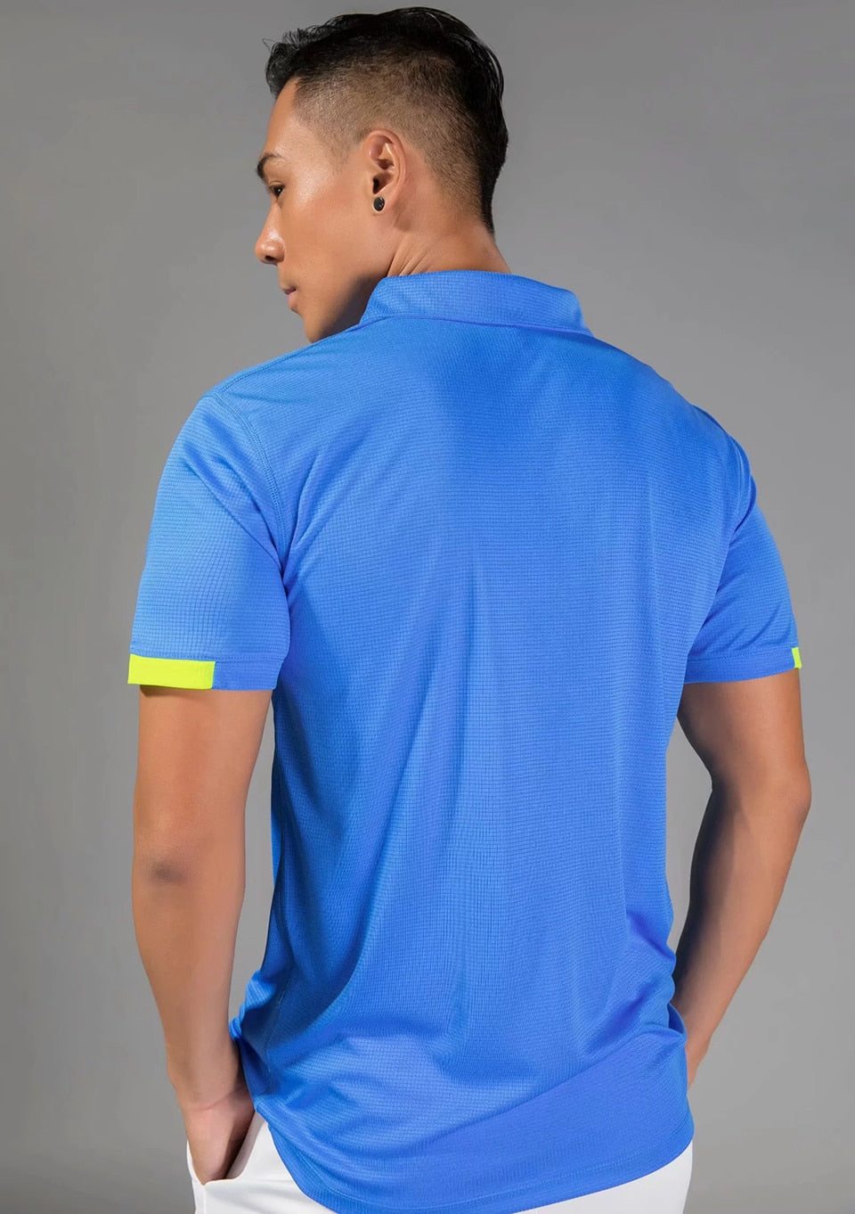 Men's and women's golf shirts by The Clothing Company Sydney, short sleeve sports tops suitable for golf, badminton, running, and soccer.