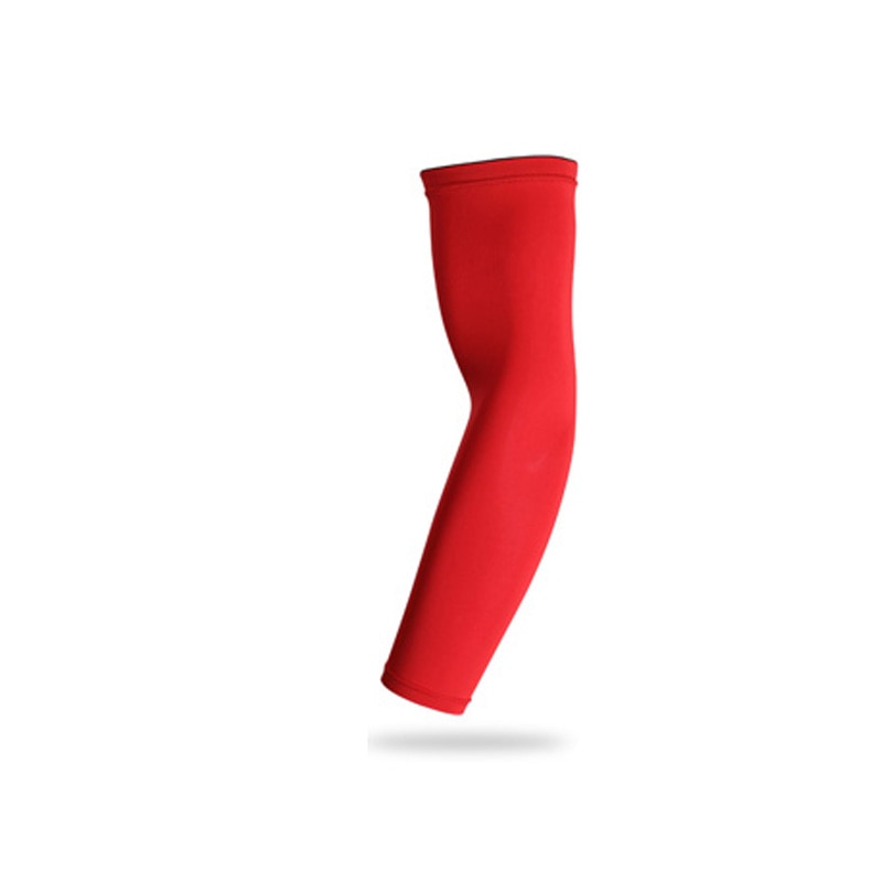 Sports arm compression sleeve by The Clothing Company Sydney, ideal for basketball, cycling, golf, running, and UV protection.