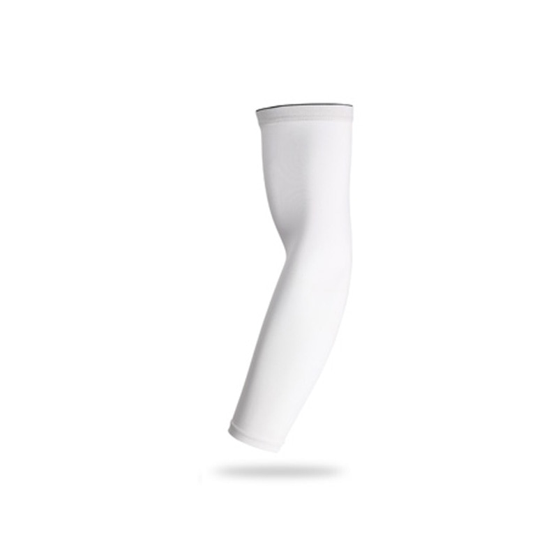 Sports arm compression sleeve by The Clothing Company Sydney, designed for basketball, cycling, golf, running, and UV protection