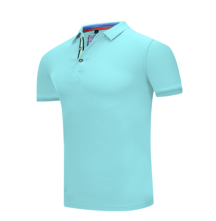 Men and women quick-drying golf polo shirt from The Clothing Company Sydney, breathable sport top for golf and training.