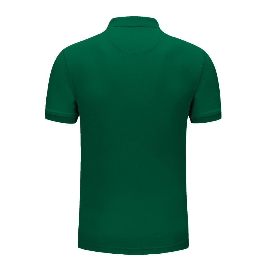 Men and women’s quick-drying golf shirt by The Clothing Company Sydney, breathable sport polo top for golf and training.