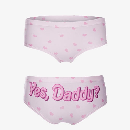 Printed lingerie panties from The Clothing Company Sydney, featuring colorful floral pattern and comfortable fit.