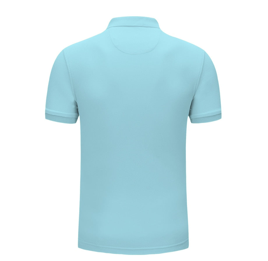 Men and women quick-drying breathable golf polo shirt from The Clothing Company Sydney, designed for sports and training.