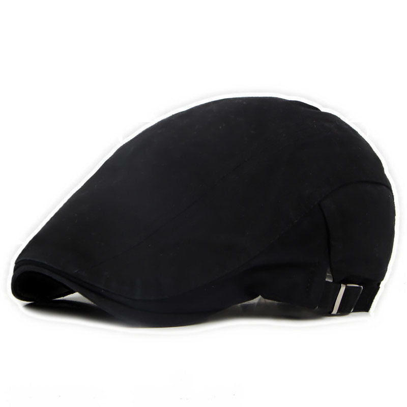 Fashion men's and women's beret cap by The Clothing Company Sydney, stylish flat newsboy and ivy-style golf driving hat